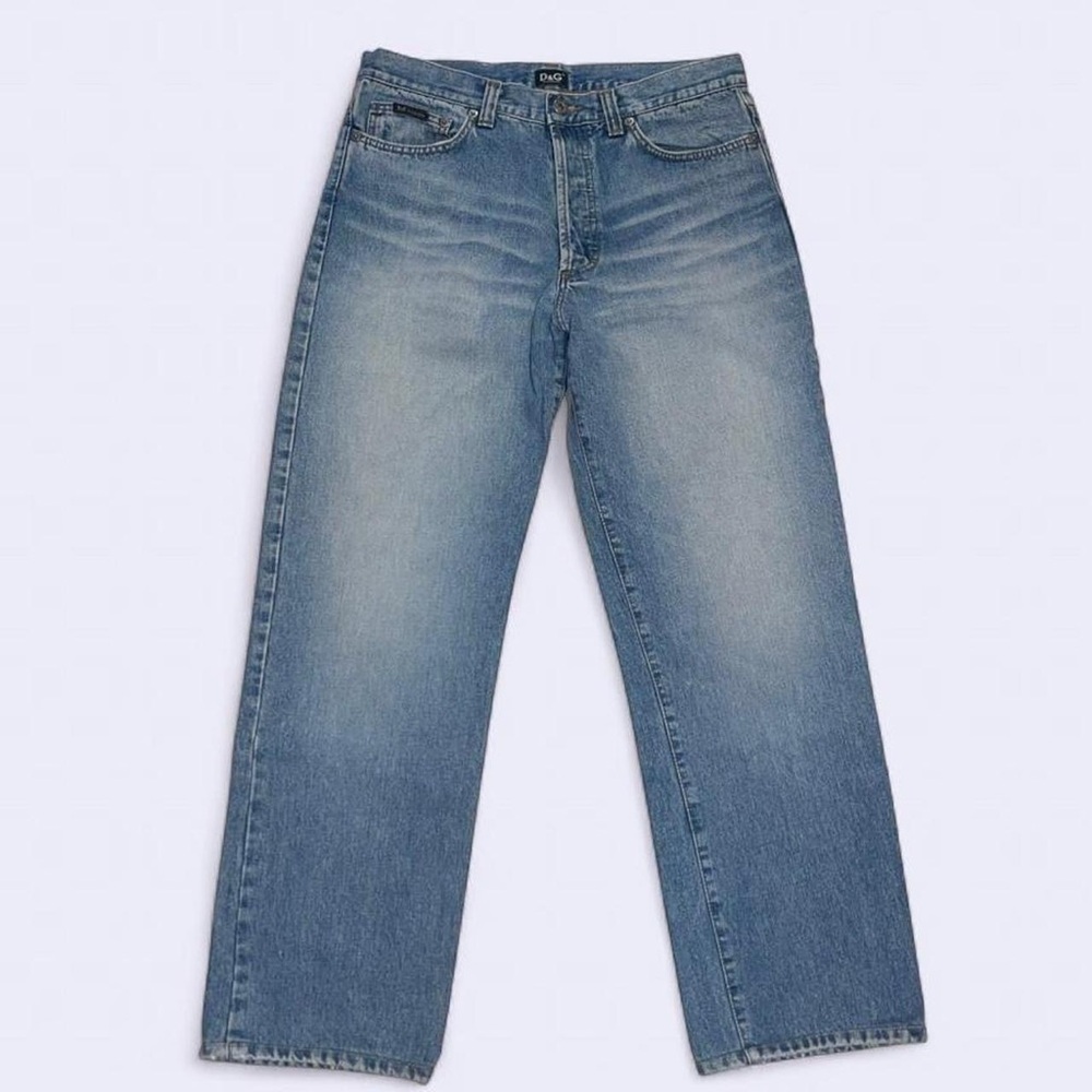 D&G Relaxed Fit Light Blue Jeans